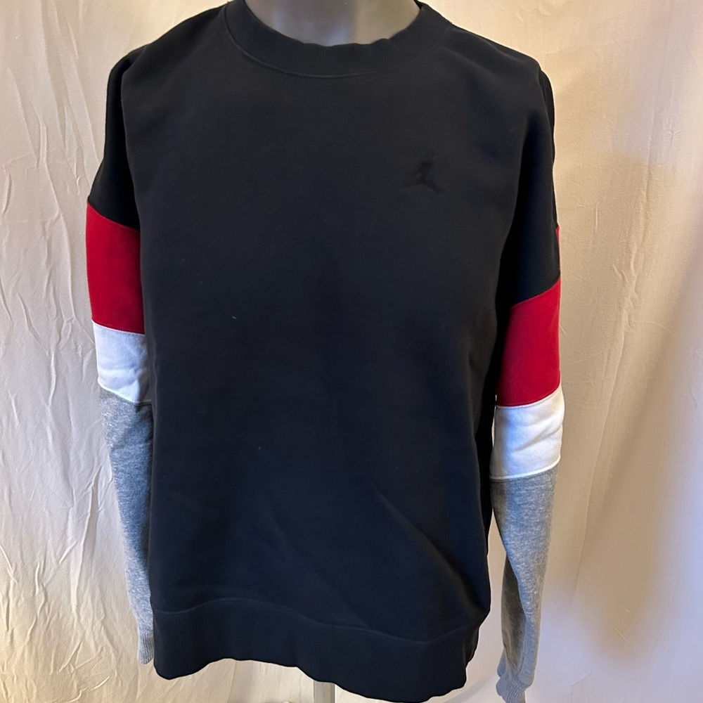 Nike Jordan Brooklyn Oversized Cotton Crewneck Sweatshirt (Size M)